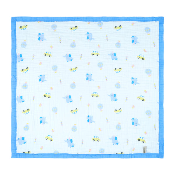 MCGMITT Brand Baby Bath Towels, Muslin Cotton Hooded Baby Towels for Newborn, Infant and Toddler, Soft and Absorbent Unisex Bath Essentials
