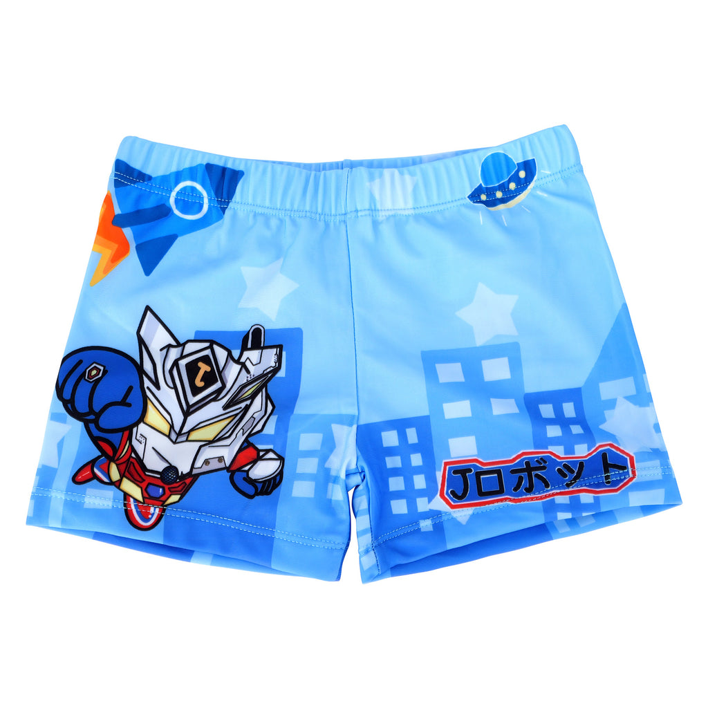 MCGMITT Brand The Ocean Explorer Boys' Cartoon Swim Trunks Quick Dry Soft Elastic Waist for Baby & Toddler