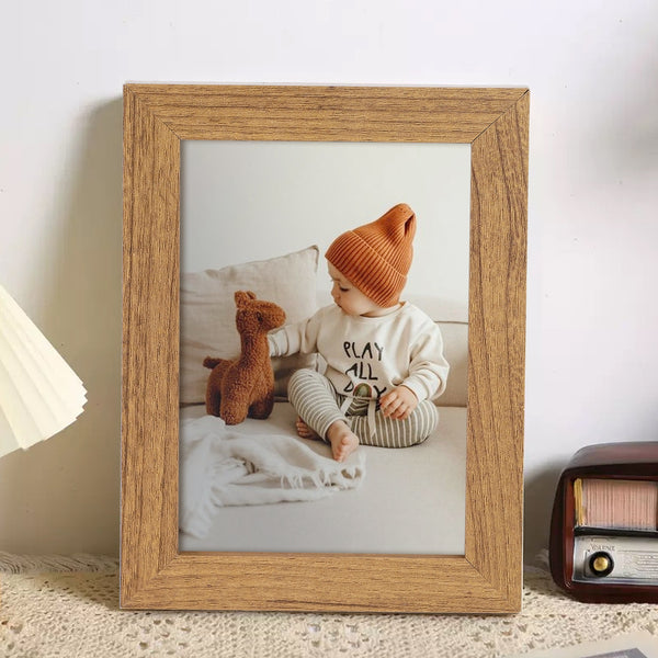MCGMITT Brand ‌1PC Shadow Box Frame Wooden Photo Frame For Dried Flower Rectangular Glass Display Case For Flora Ticket Crafts