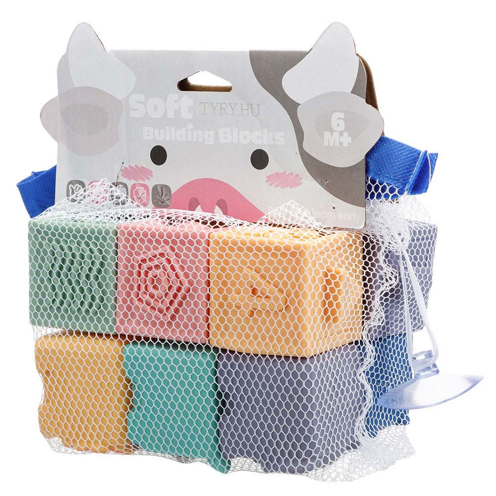 TYRY.HU Educational Funny Baby Sensory Stacking Building Blocks (Cartoon)